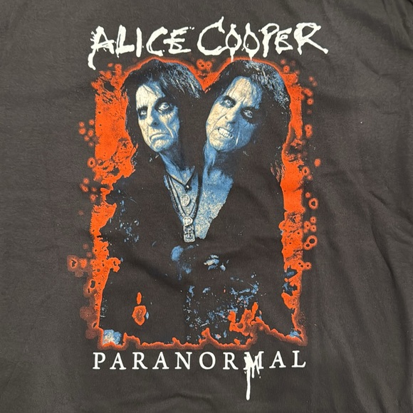 Global Alice Cooper Paranormal Band Tee Shirt Size Extra Large - Picture 2 of 3